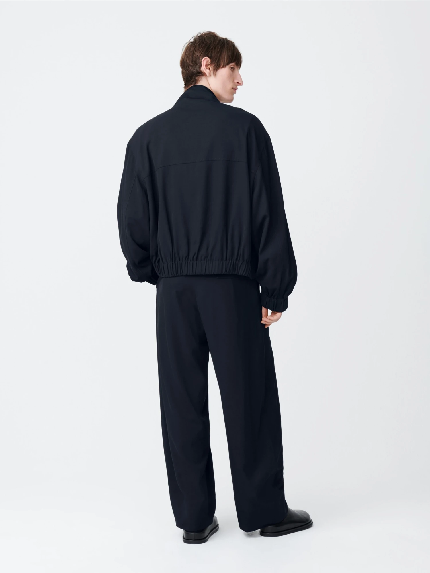 Studio Nicholson Kita Jacket In Darkest Navy 5 Studio Nicholson Kita Jacket In Darkest Navy - Image 5