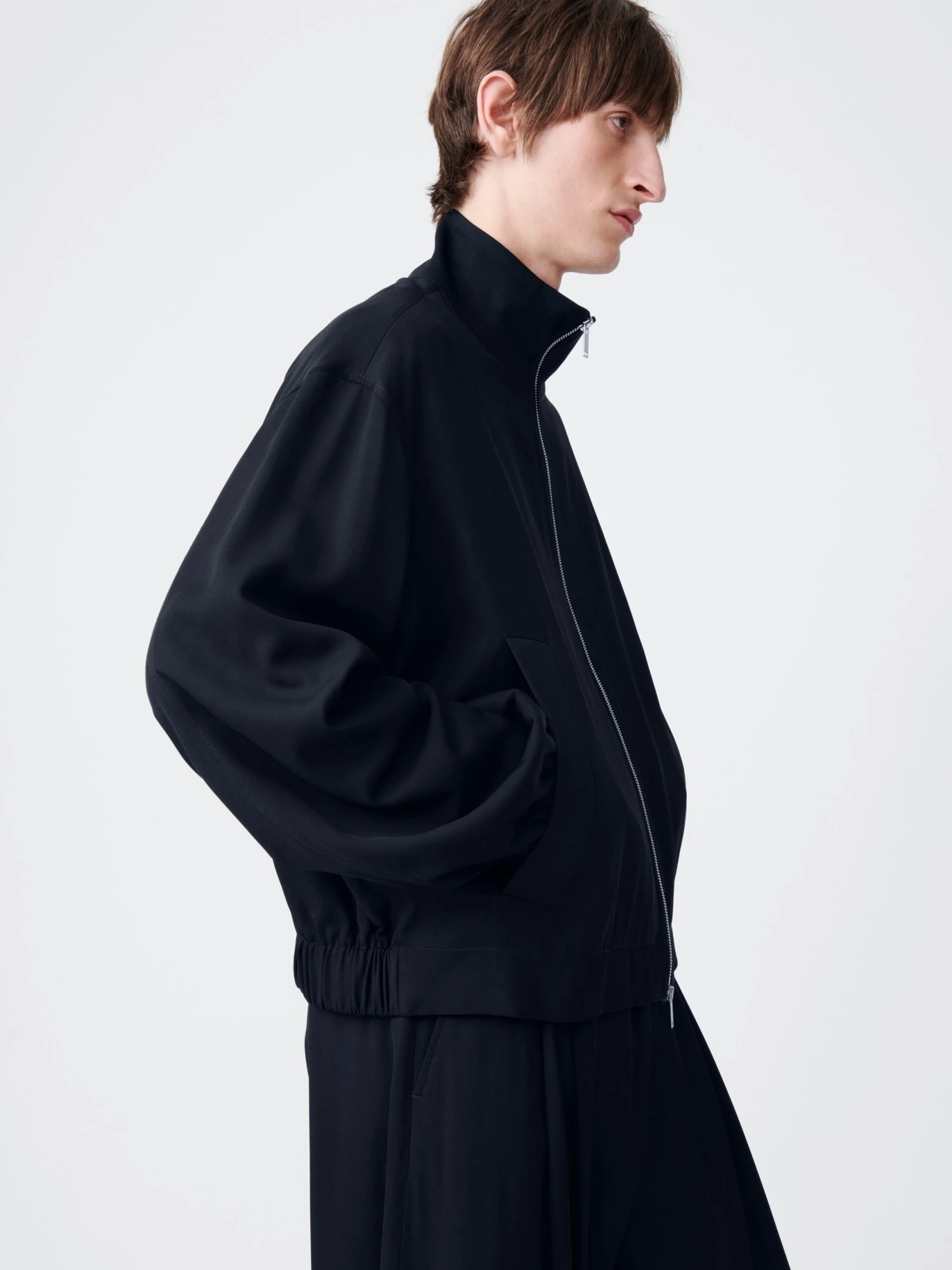 Studio Nicholson Kita Jacket In Darkest Navy 2 Studio Nicholson Kita Jacket In Darkest Navy - Image 2