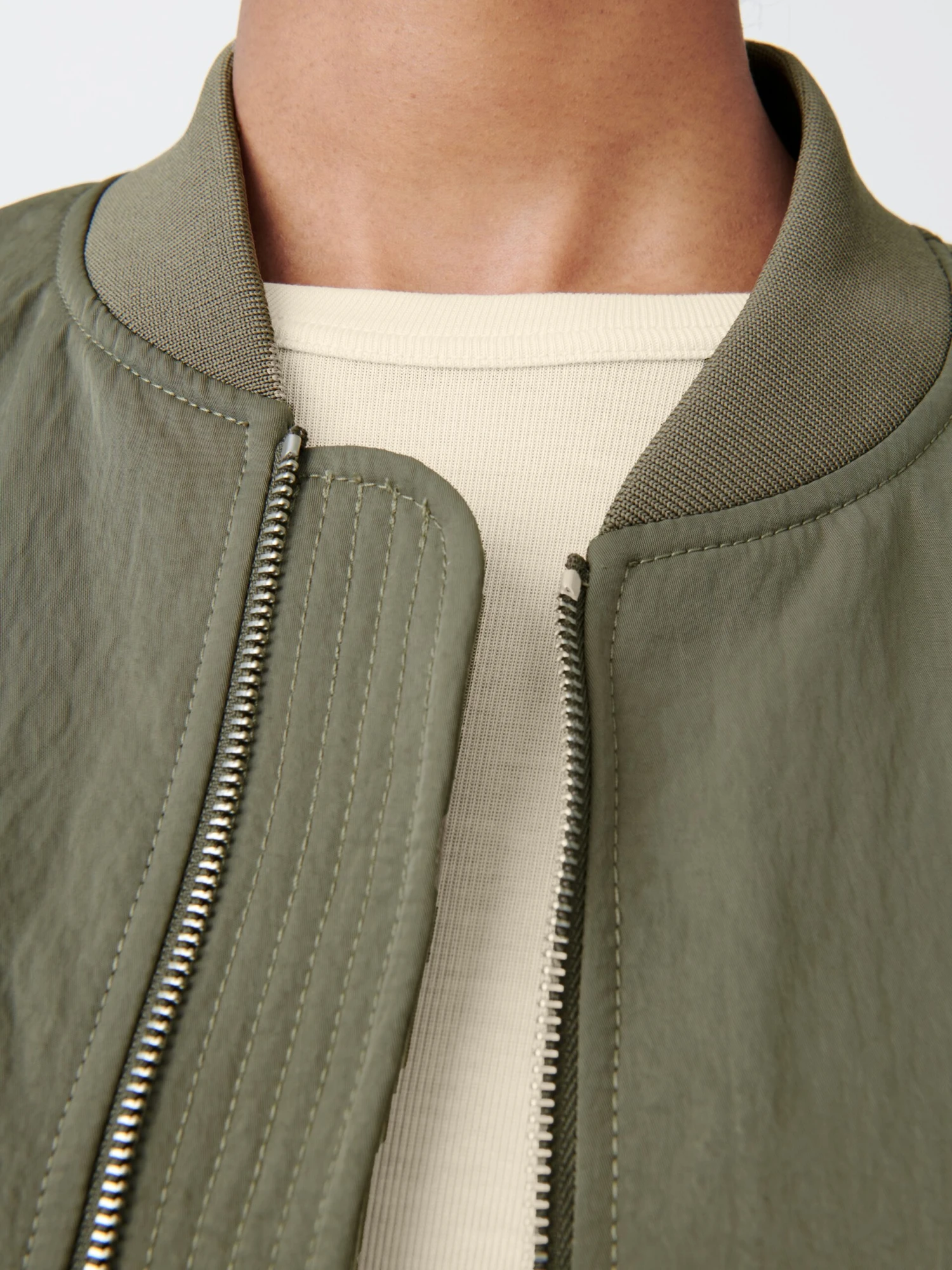 Studio Nicholson Kora Jacket In Sage 5 Studio Nicholson Kora Jacket In Sage - Image 5