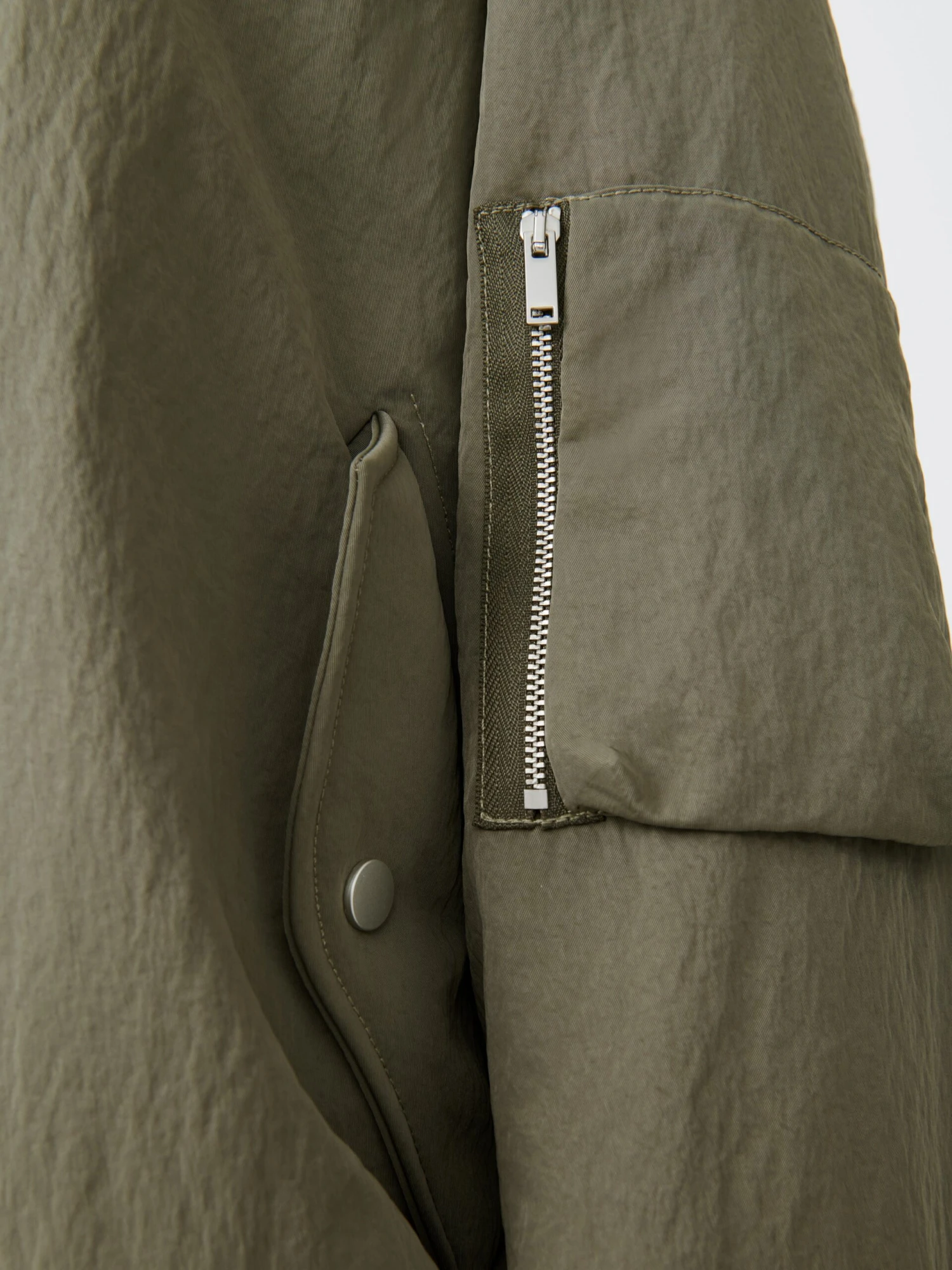 Studio Nicholson Kora Jacket In Sage 6 Studio Nicholson Kora Jacket In Sage - Image 6