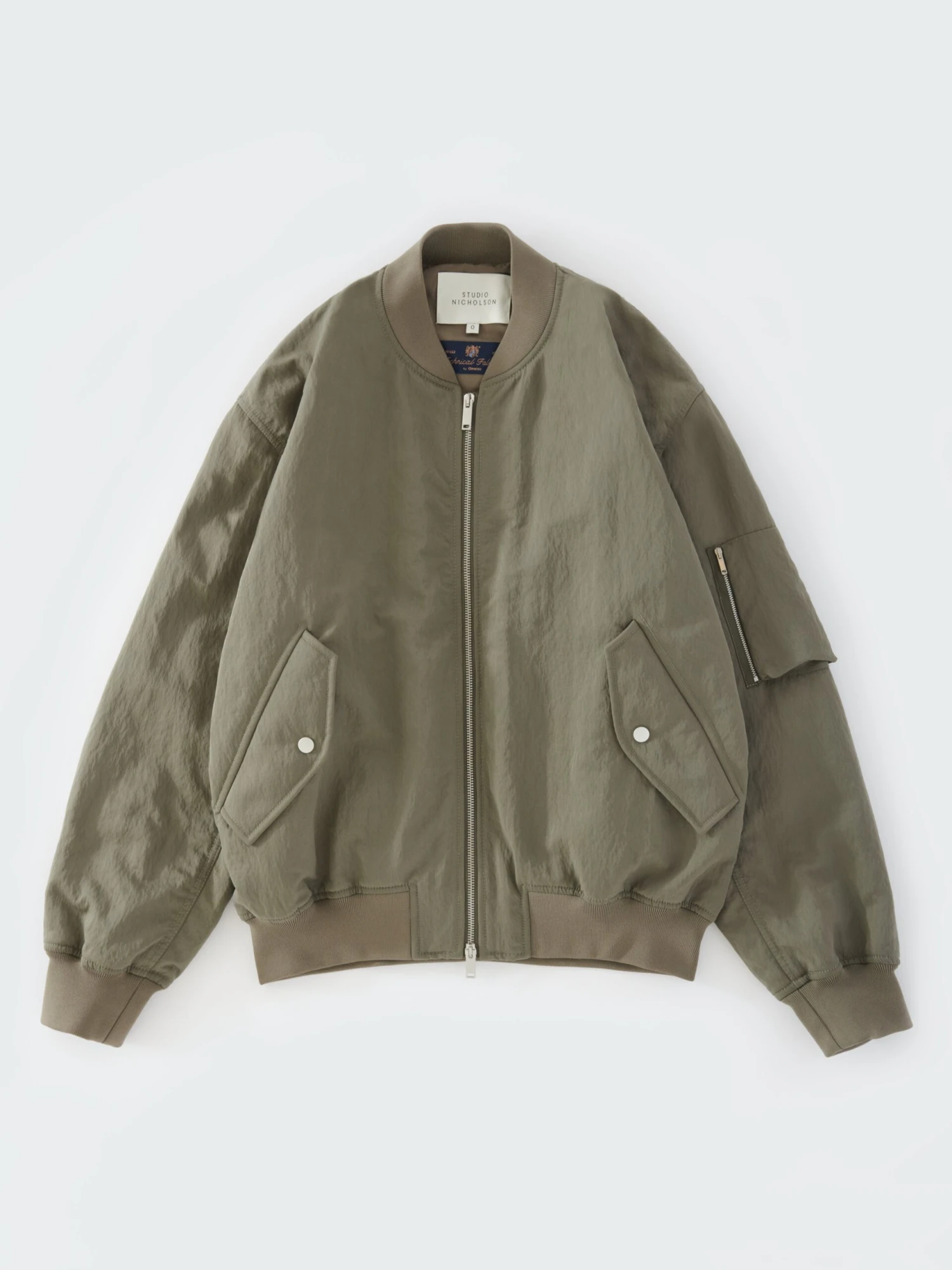 Studio Nicholson Kora Jacket In Sage 7 Studio Nicholson Kora Jacket In Sage - Image 7