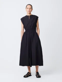 Studio Nicholson Katrine Dress In Darkest Navy