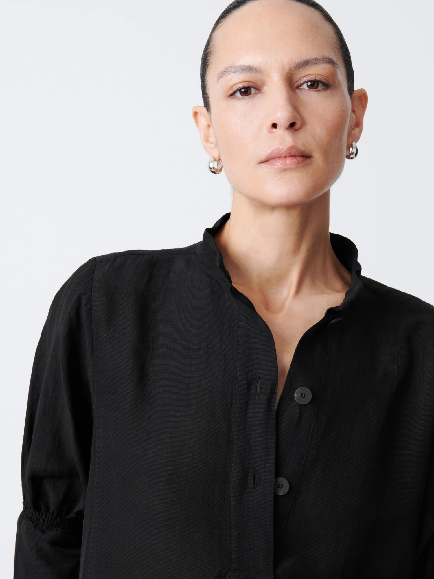 Studio Nicholson Knoll Dress In Black 5 Studio Nicholson Knoll Dress In Black - Image 5