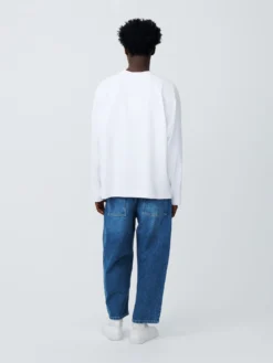 Studio Nicholson Land Denim Pant In Beach Fade -Studio Nicholson LANDDENIMPANTBEACHFADE2 scaled