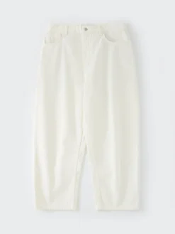 Studio Nicholson Land Denim Pant In Parchment -Studio Nicholson LANDSNM 1111PARCHMENT 451 FS scaled