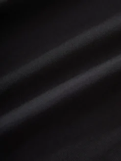 Studio Nicholson Lay T-Shirt In Black -Studio Nicholson LAYSNM 1066MERCERIZEDCOTTONBLACK 456 scaled