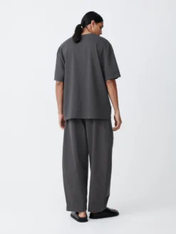 Studio Nicholson Lay T-Shirt In Asphalt -Studio Nicholson LAYTEEASPHALT2 scaled