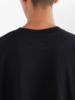 Studio Nicholson Lay T-Shirt In Black -Studio Nicholson LAYTEEBLACK4 f9eca88f fd97 4313 810f f74dc8d2d786 scaled
