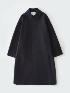 Studio Nicholson Ledro Coat In Darkest Navy -Studio Nicholson LEDROSNM 1104SHWRPRFCMPCTTRENCHDARKESTNAVY 910 FS scaled