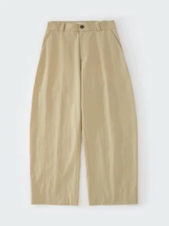 Studio Nicholson Levy Sporty Cotton Pant In Sand -Studio Nicholson LEVYSNM 1155SPORTYCOTTONSAND 0418 FS scaled