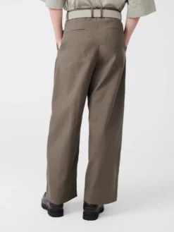 Studio Nicholson Line Pant In Fossil 12 Studio Nicholson Line Pant In Fossil -Studio Nicholson LINESNM 1185DRYCOTTONNYLONPANTinFOSSIL5 scaled