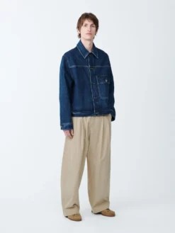 Studio Nicholson Line Pant In Dark Stone