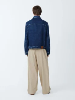 Studio Nicholson Line Pant In Dark Stone -Studio Nicholson LINESNM 1185JapaneseTypwrtrPantsinDarkStone4 scaled