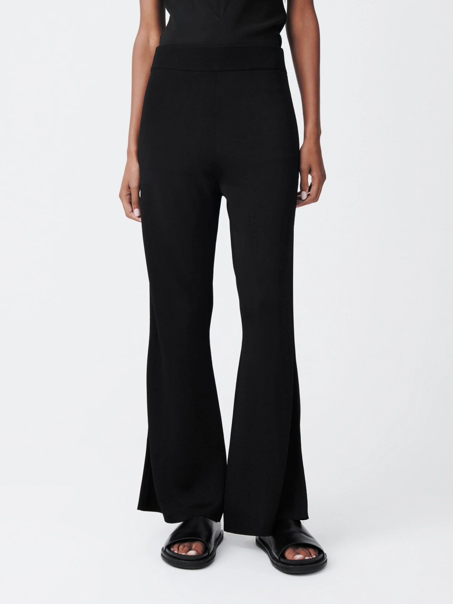 Studio Nicholson Linna Pant In Black 4 Studio Nicholson Linna Pant In Black - Image 4