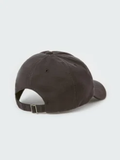 Studio Nicholson Logo Cap In Asphalt -Studio Nicholson LOGOCAPASPHALT2 scaled