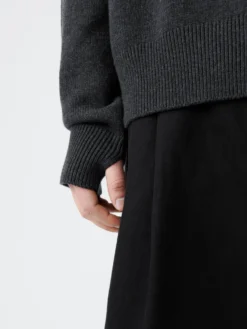 Studio Nicholson Lye Knit In Shadow -Studio Nicholson LYESNM 1123MERINOCOTTONKNITWEARSHADOW4 scaled