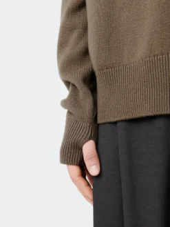 Studio Nicholson Lye Knit In Rock 11 Studio Nicholson Lye Knit In Rock -Studio Nicholson LYESNM 112MERINOKNITWEARROCK1 scaled