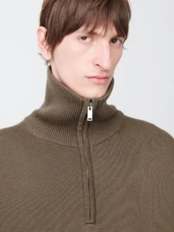 Studio Nicholson Lye Knit In Rock 10 Studio Nicholson Lye Knit In Rock -Studio Nicholson LYESNM 112MERINOKNITWEARROCK2 scaled