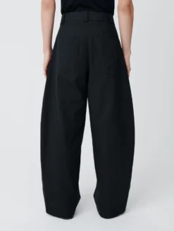 Studio Nicholson Levy Pant In Asphalt -Studio Nicholson Levy SNM1155DryCottonLylonpantsAsphalt2 scaled