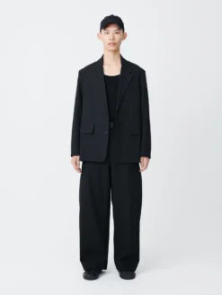 Studio Nicholson Levy Pant In Asphalt