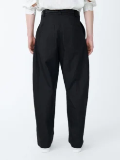 Studio Nicholson Levy Sporty Cotton Pant In Black 13 Studio Nicholson Levy Sporty Cotton Pant In Black -Studio Nicholson LevySportyPantinBlack1 scaled