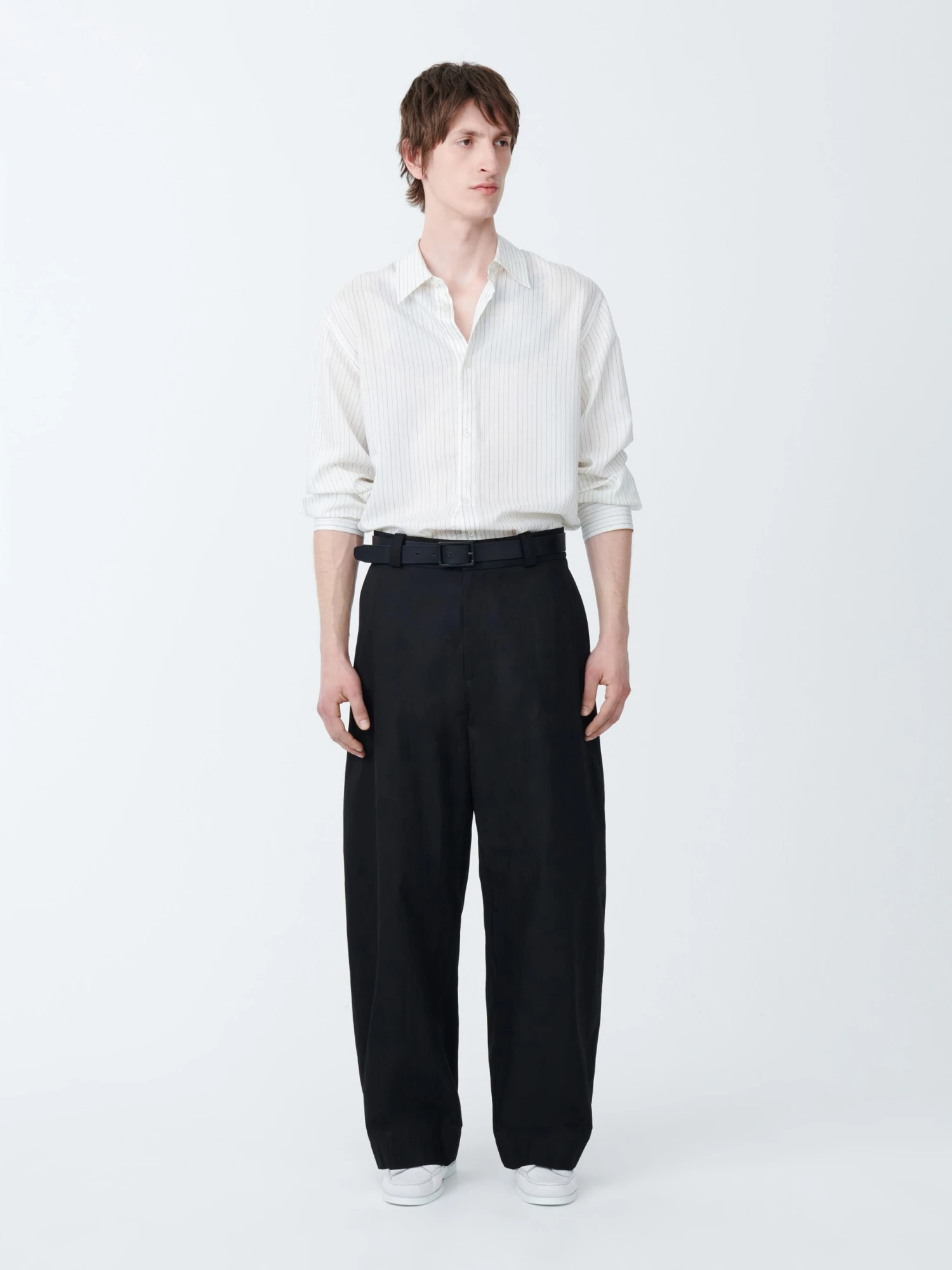 Studio Nicholson Levy Sporty Cotton Pant In Black 2 Studio Nicholson Levy Sporty Cotton Pant In Black - Image 2