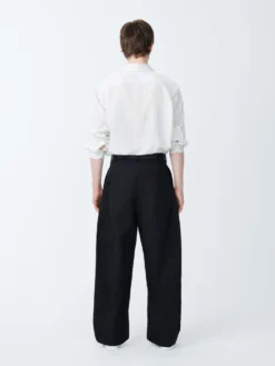 Studio Nicholson Levy Sporty Cotton Pant In Black 11 Studio Nicholson Levy Sporty Cotton Pant In Black -Studio Nicholson LevySportyPantinBlack5 scaled