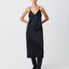 Studio Nicholson Malebo Dress In Darkest Navy