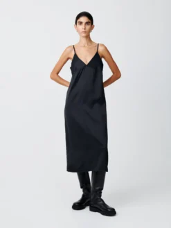 Studio Nicholson Malebo Dress In Darkest Navy