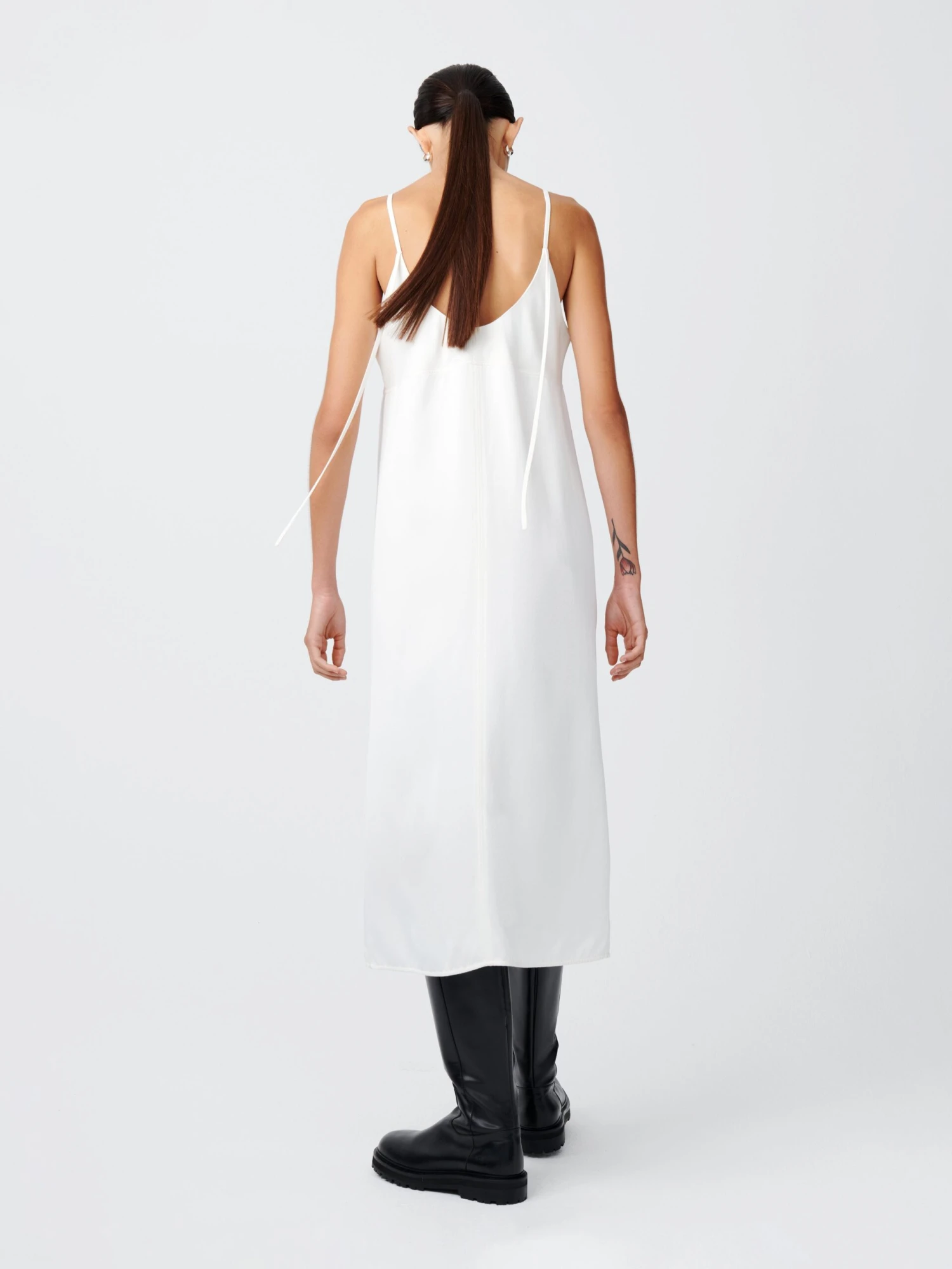Studio Nicholson Malebo Dress In Parchment 3 Studio Nicholson Malebo Dress In Parchment - Image 3