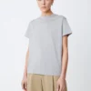 Studio Nicholson Marine T-Shirt In Grey Marl