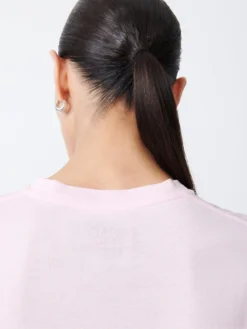 Studio Nicholson Marine T-Shirt In Miami Pink -Studio Nicholson MARINESNW 1229MID WEIGHTJERSEYTMIAMIPINK2 scaled