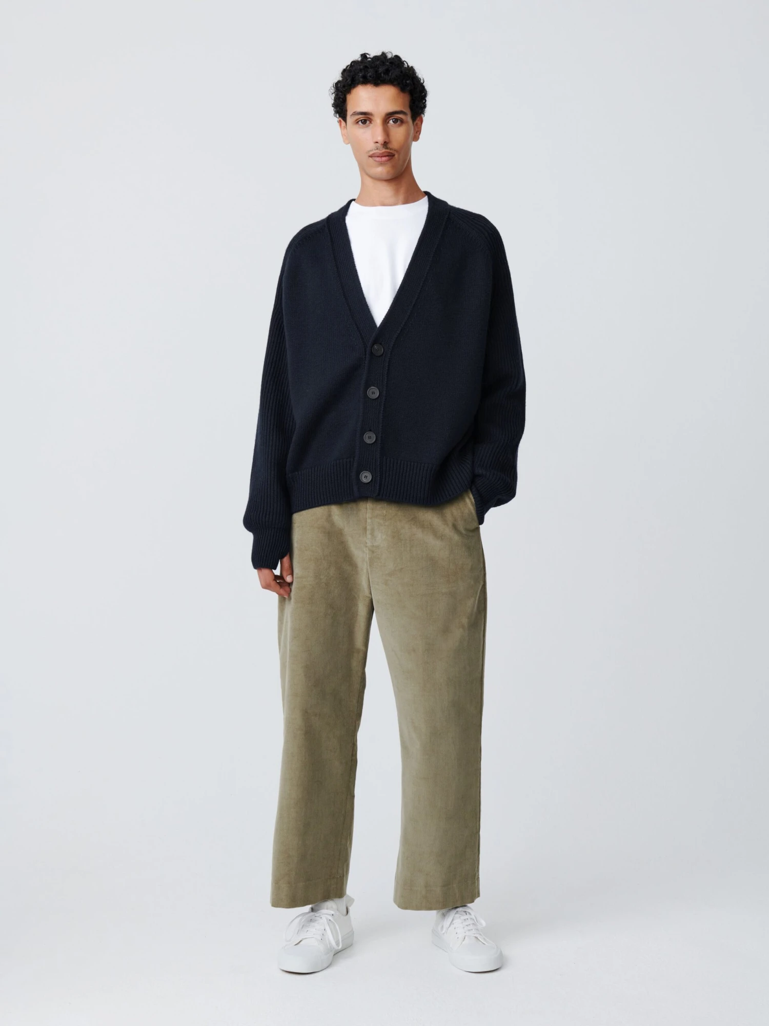 Studio Nicholson Michel Knit In Darkest Navy 2 Studio Nicholson Michel Knit In Darkest Navy - Image 2