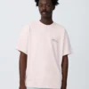 Studio Nicholson Module T-Shirt In Miami Pink