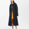 Studio Nicholson Monterry Coat In Darkest Navy