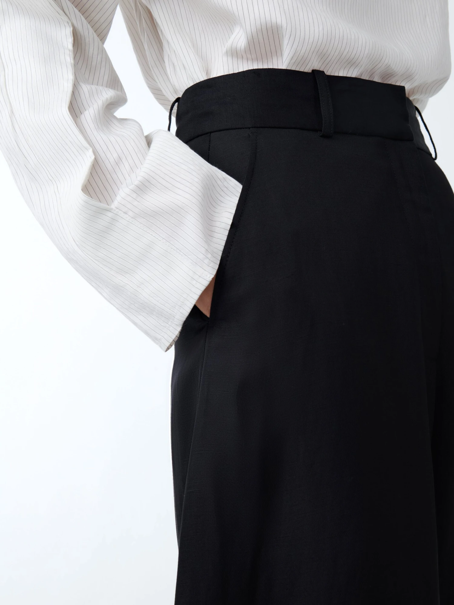 Studio Nicholson Myers Pant In Black 3 Studio Nicholson Myers Pant In Black - Image 3