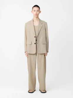 Studio Nicholson Mizumi Jacket In Plaster