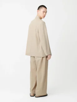 Studio Nicholson Mizumi Jacket In Plaster 13 Studio Nicholson Mizumi Jacket In Plaster -Studio Nicholson MizumiSNM 1036DryCottonJacketPlaster1 scaled