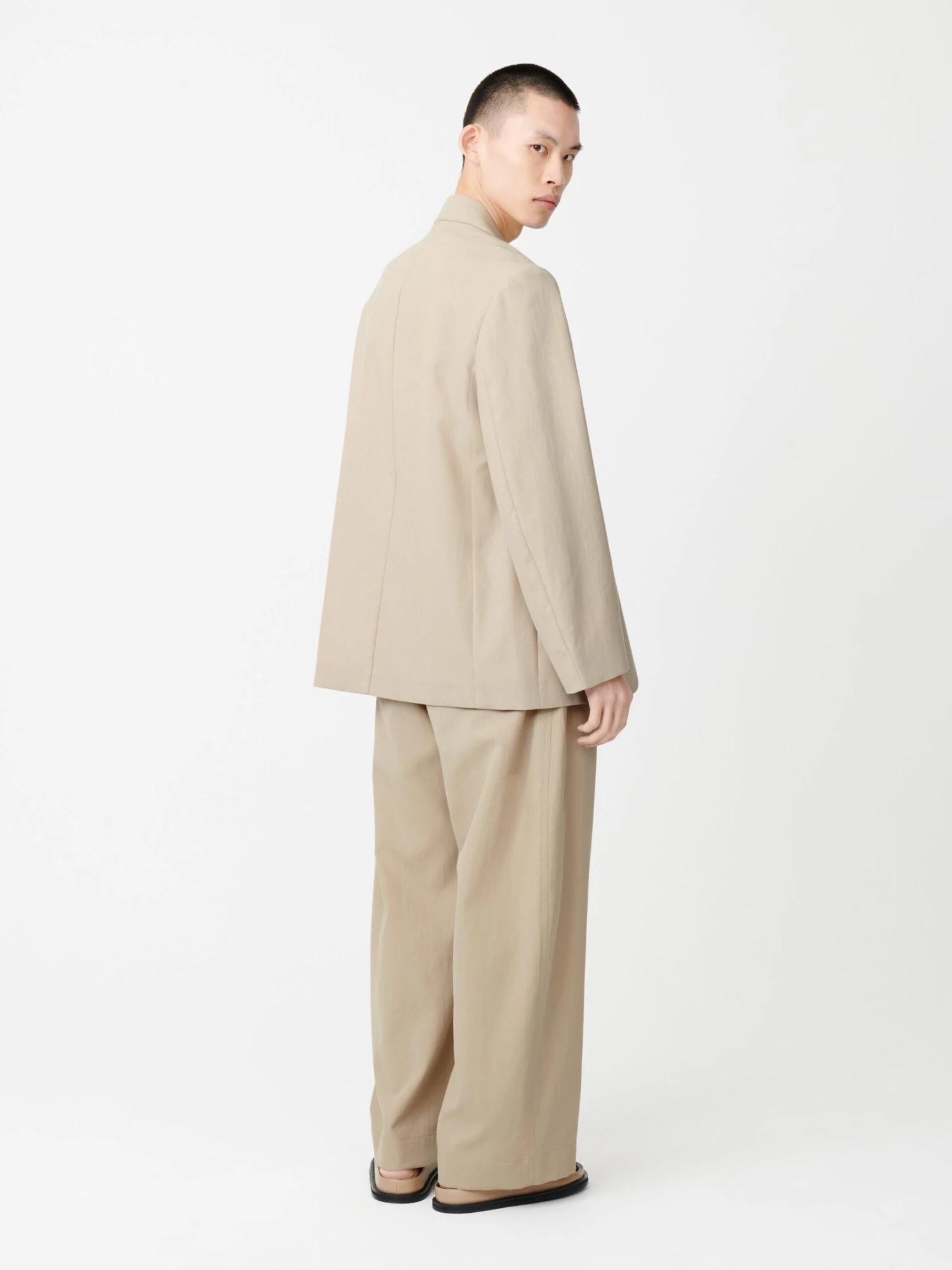 Studio Nicholson Mizumi Jacket In Plaster 5 Studio Nicholson Mizumi Jacket In Plaster - Image 5