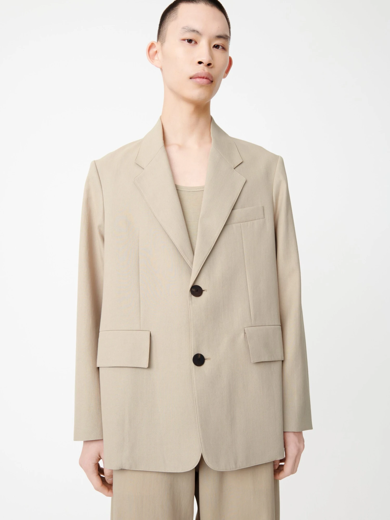 Studio Nicholson Mizumi Jacket In Plaster 6 Studio Nicholson Mizumi Jacket In Plaster - Image 6