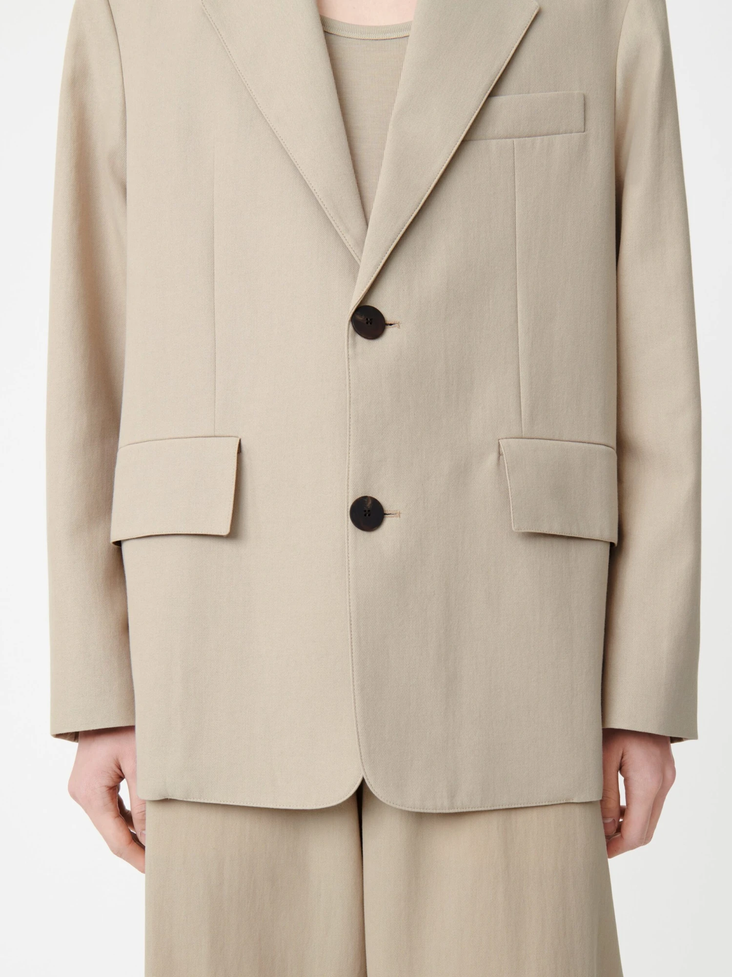 Studio Nicholson Mizumi Jacket In Plaster 7 Studio Nicholson Mizumi Jacket In Plaster - Image 7