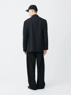 Studio Nicholson Mizumi Jacket In Asphalt -Studio Nicholson MizumiSNM 1036DryCottonNylonAsphalt5 scaled