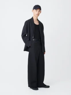 Studio Nicholson Mizumi Jacket In Asphalt -Studio Nicholson MizumiSNM 1036DryCottonNylonAsphalt a2331441 5b17 4e21 bfdd 0febd655e193 scaled