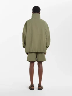 Studio Nicholson Naut Jacket In Olive -Studio Nicholson NAUTJACKETINOLIVE2 scaled