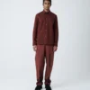 Studio Nicholson Navis Pant In Chestnut