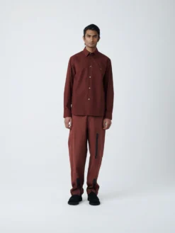 Studio Nicholson Navis Pant In Chestnut