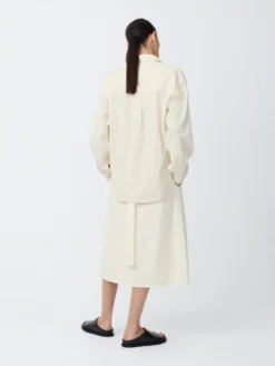 Studio Nicholson Neel Denim Shirt In Parchment 10 Studio Nicholson Neel Denim Shirt In Parchment -Studio Nicholson NEELSNW 13928OZPANASESDENIMPARCHMENT5 scaled