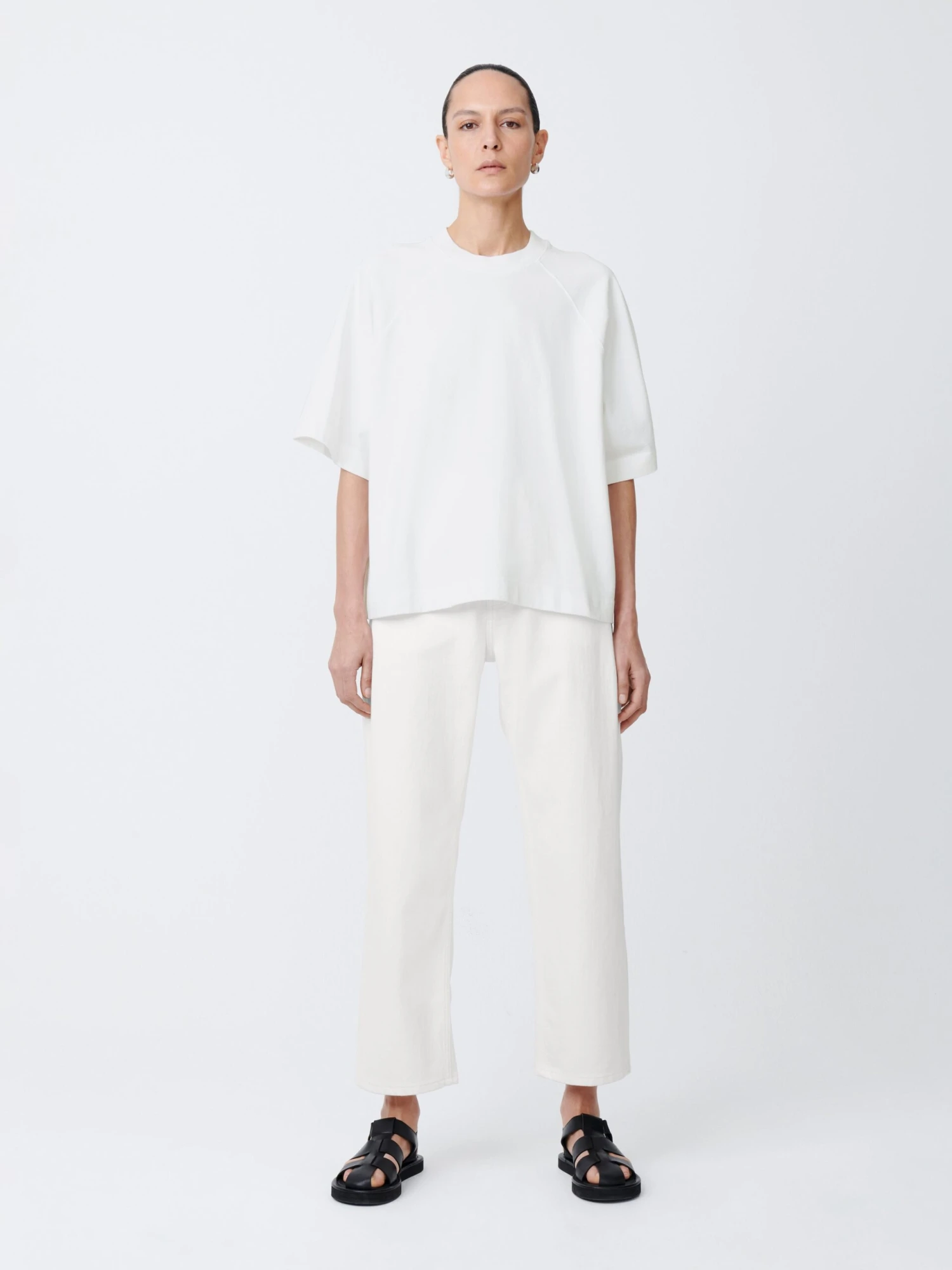 Studio Nicholson Nelson T-Shirt In White 2 Studio Nicholson Nelson T-Shirt In White - Image 2