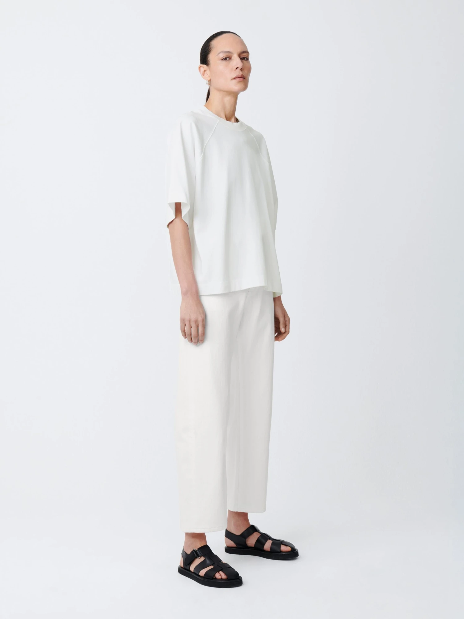 Studio Nicholson Nelson T-Shirt In White 3 Studio Nicholson Nelson T-Shirt In White - Image 3