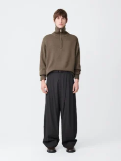 Studio Nicholson Nemo Pant In Asphalt